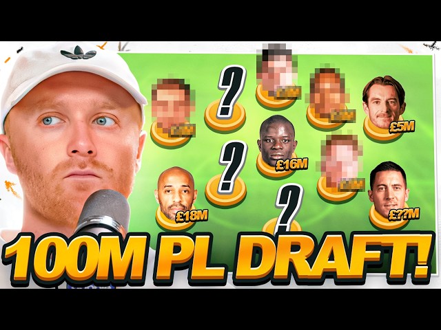 £100M ALL TIME PREMIER LEAGUE DRAFT AUCTION