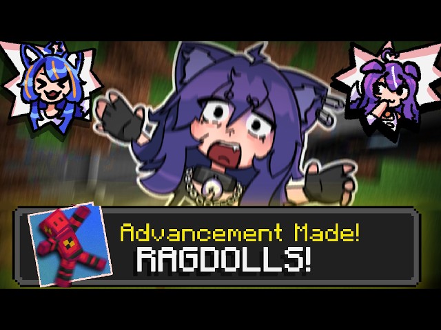 We Tried Beating Minecraft With A Ragdoll Mod... It Was A Disaster