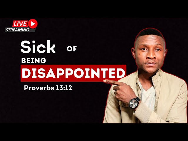 5 Ways to handle the DISAPPOINTMENTS you Face and FEEL! Let's Talk