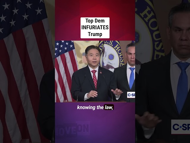 Top Dem INFURIATES Trump With This