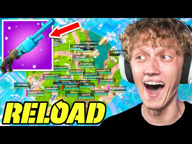 I Hosted a MORPHITE Weapon Only Tournament in Fortnite! (broken)