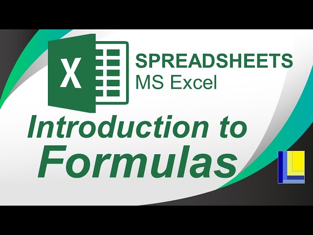 MS Excel | Introduction to Formulas