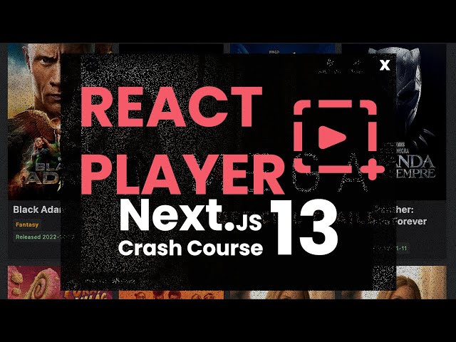 React Player: Creating Pop-Up Modals for Playing Videos with Next.JS 13 #6