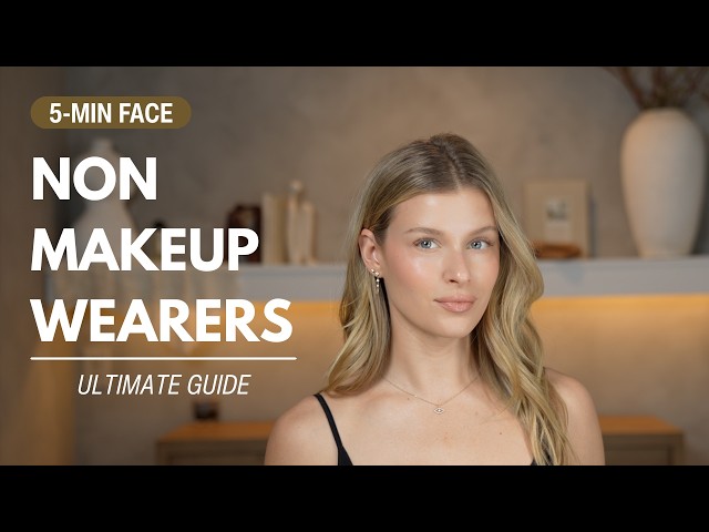 The ONLY 5-Minute No-Makeup Makeup Routine You Need // Clean & Non-Toxic