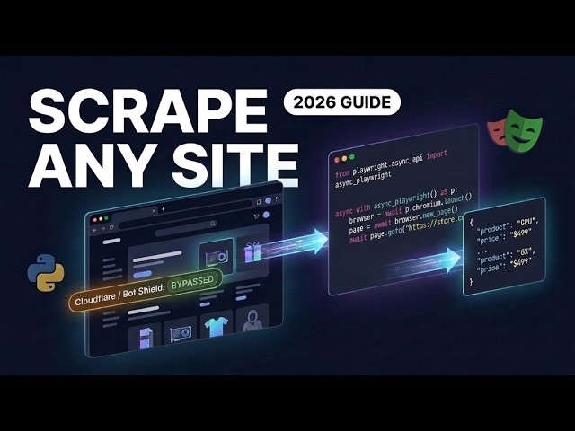 How to Scrape Any Website in 2026 | Complete Web Scraping Masterclass