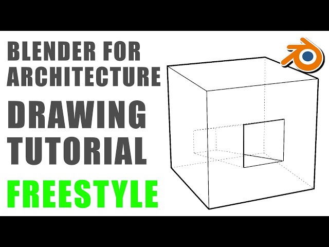 Freestyle for Architectural Drawing in Blender