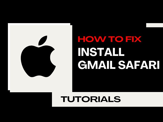 How to Install Gmail as Desktop App on Mac Using Safari