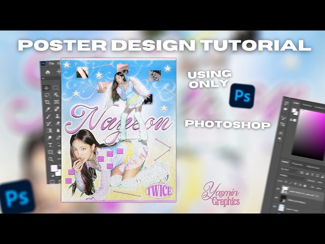 K-Pop Poster Design in Photoshop | Full Tutorial