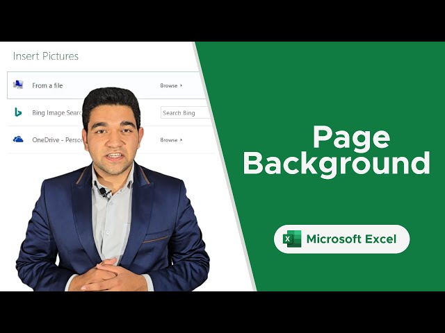 How to Change Page Background in Microsoft Excel — Add Style to Your Sheets