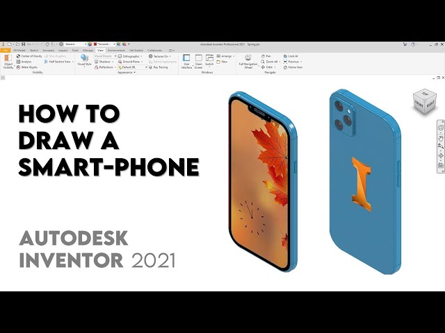 Smart Phone | Autodesk Inventor 2021 | Intermediate Tutorial