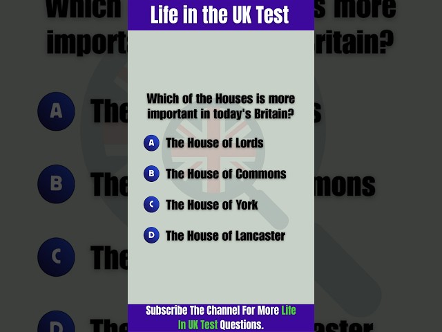Life In The UK Test 2026 |  #LifeInTheUKTest #BritishCitizenship #LifeInTheUK2026