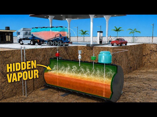 How A Petrol Station Works: From Underground Tank To Nozzle