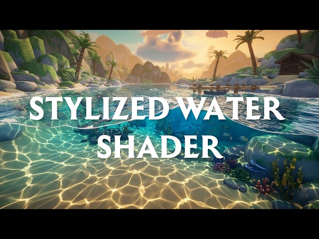 STYLIZED WATER SHADER -  for Unity (URP)