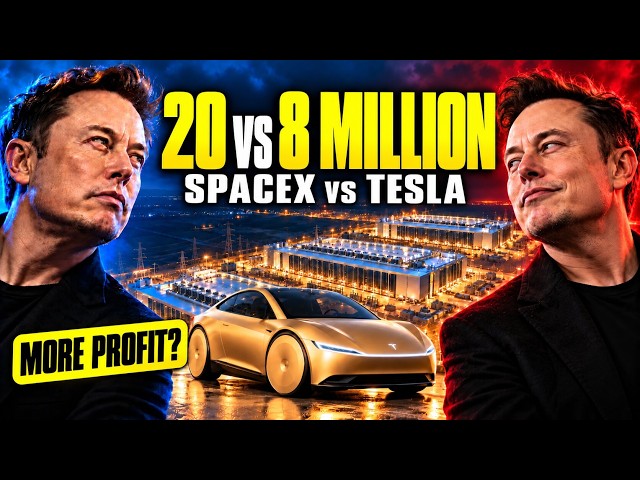 SHOCKING Can 20 SpaceX Minihards Out-Earn 8 MILLION Tesla Robotaxi?