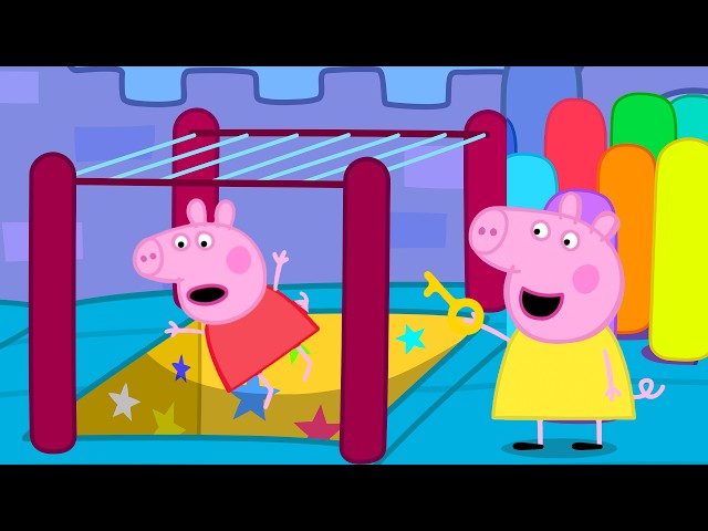 Peppa Pig FALLS in the BOUNCY CASTLE MAZE! Cousin Chloe's Birthday Party | Full Episodes | 26 Mins