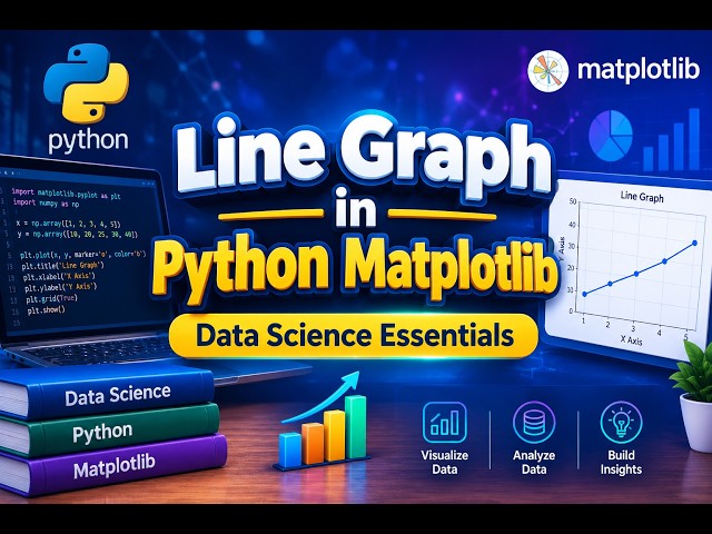 Line Plot In Matplot Python | Graph Plot In Python