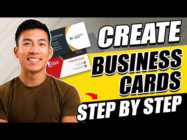 How to Create Professional Business Cards For Free (Step-by-Step)