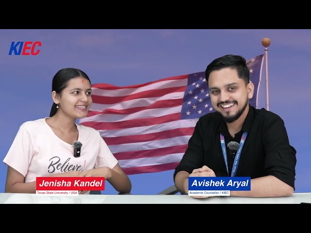 Congratulations to Jenisha Kandel on the successful grant of her USA Student Visa