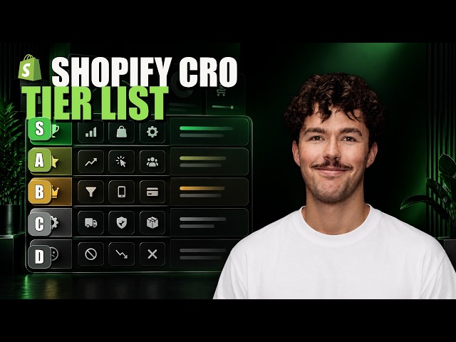 Shopify CRO Tier List: Which Conversion Tactics Actually Work?