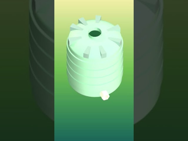 Water Tank in AutoCAD