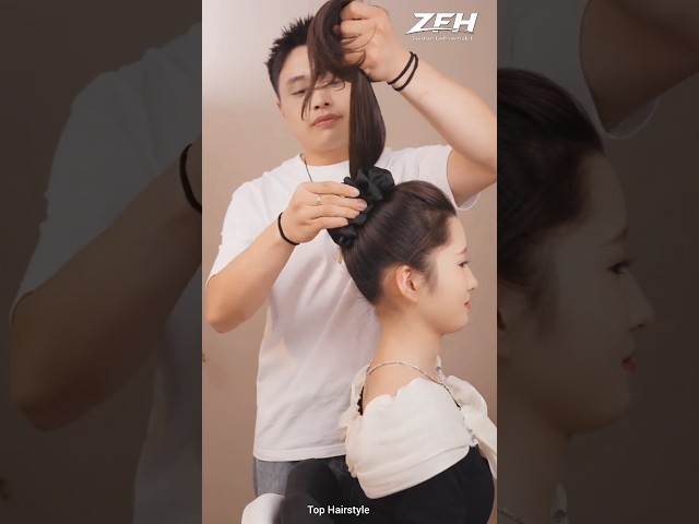 How to Make a Top Hairstyle ✨ #shorts