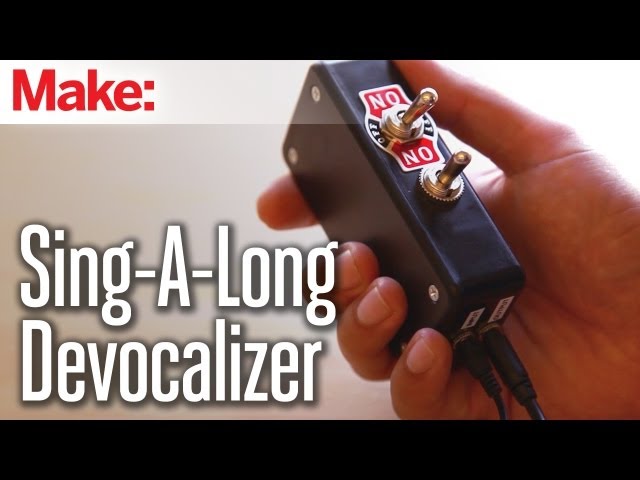 Weekend Projects - Sing-a-long Song Devocalizer
