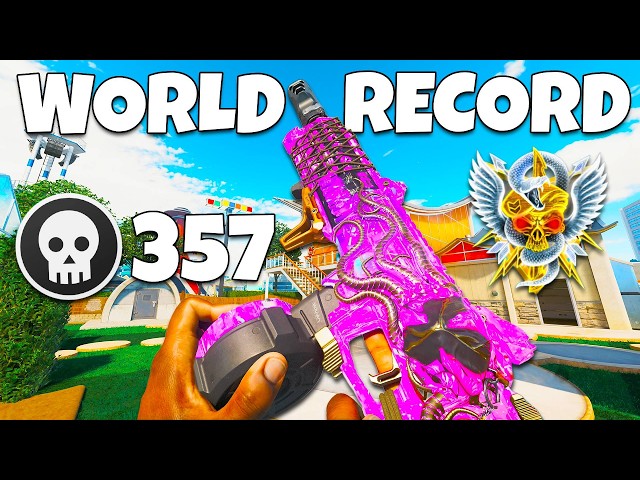 WORLD RECORD 357 KILLS IN ONE GAME OF BLACK OPS 7! (BO7 10v10)