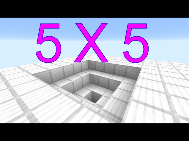 Tutorial: Simple 5x5 Double Vault Trap Door [Java 1.16+]
