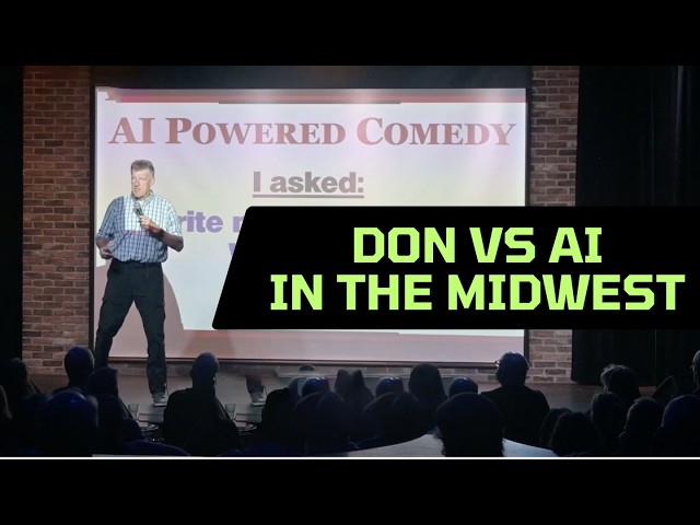 Going Up Against AI in the Midwest | Don McMillan Comedy