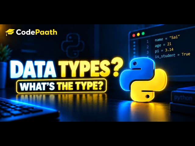 Python Data Types Explained in 6 minutes