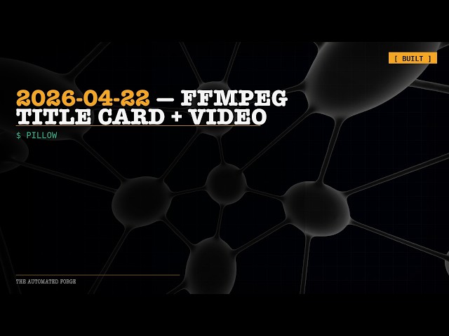 Fixing YouTube Channel Issues with FFmpeg