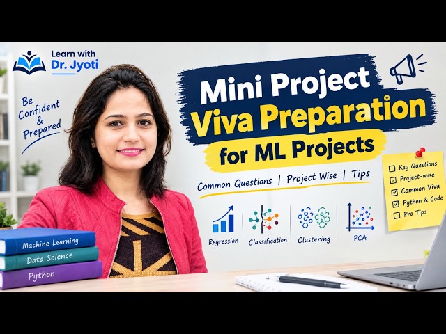 2. ML Mini Project Viva Preparation | Most Important Questions & Answers for Students