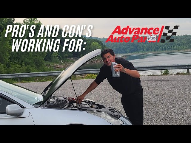 Pro's and Con's about Working at Advanced Auto Parts