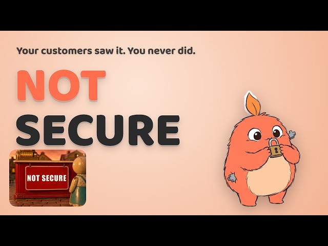 What HTTPS Actually Does — and Why Your App Is "Not Secure" Without It