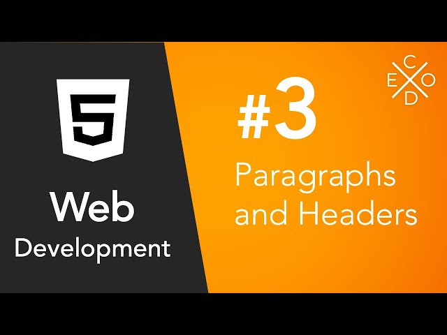 Web Development #3 - HTML Tags
