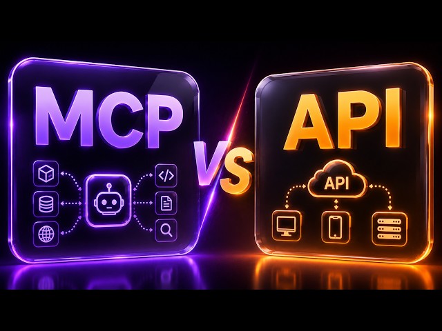 MCP won't replace APIs | MCP vs API : Explained in 3 mins