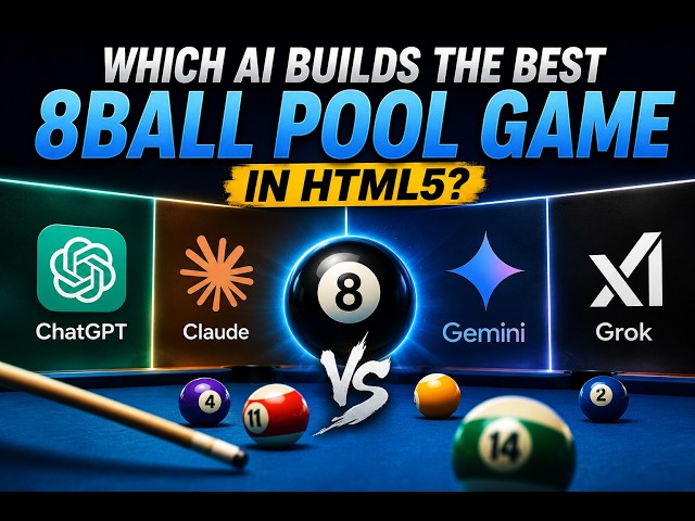 AI Coding Comparison: Creating an HTML5 Pool Game