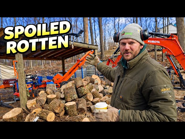Firewood Processors RUINED Log Splitting for Him...