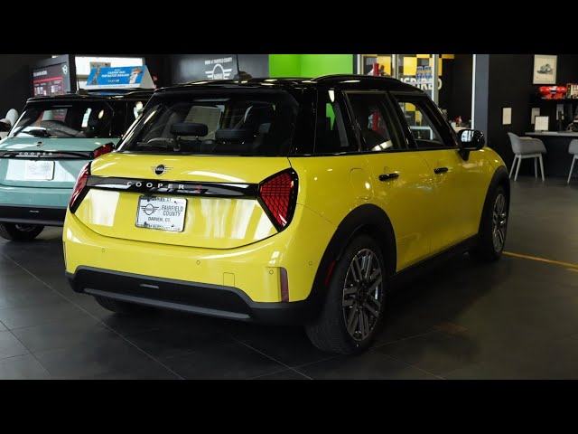 MINI Cooper’s newest color option, Sunny Side Yellow!
