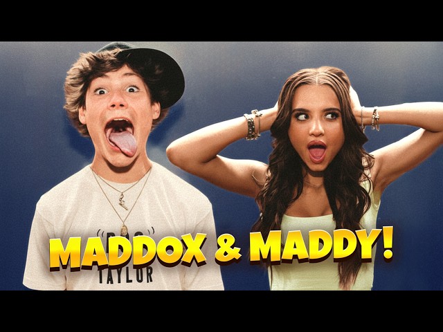 On Set with Maddy Mcgraw & Maddox Batson | Coincidence Official BTS Vlog