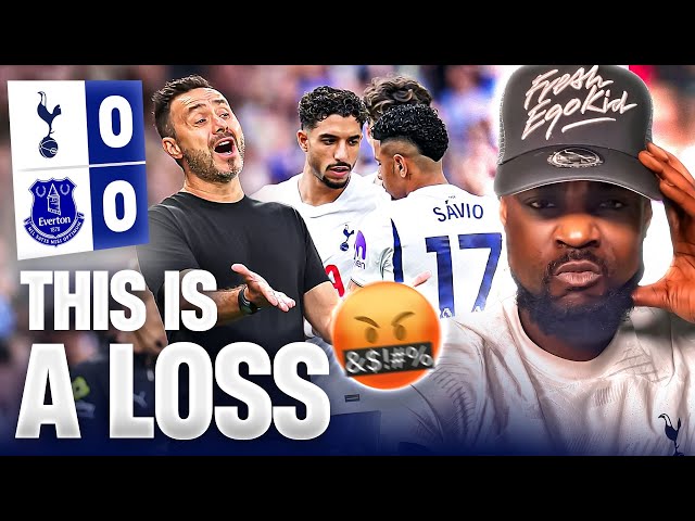 THIS IS A DISGRACE! 🤬 Tottenham 0-0 Everton EXPRESSIONS RANT
