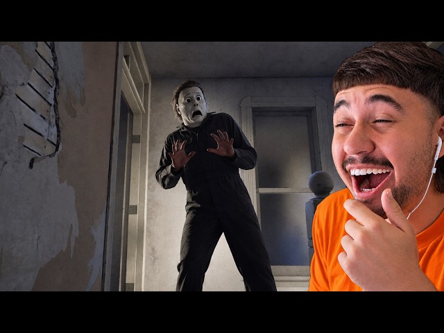 Micheal Myers is scared of me lol..| HALLOWEEN THE GAME