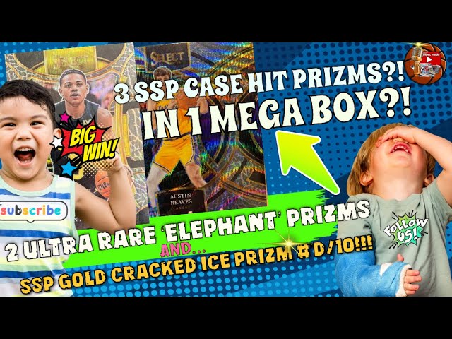 TWO ELEPHANT PRIZMS SSP CASE HITS 🐘 IN 1 MEGA BOX!!! MUST WATCH VIDEO FOR ALL SPORTS CARDS BREAKERS!