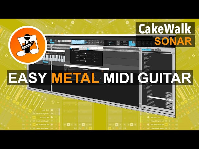 Cakewalk Sonar Easy Midi Metal Guitar