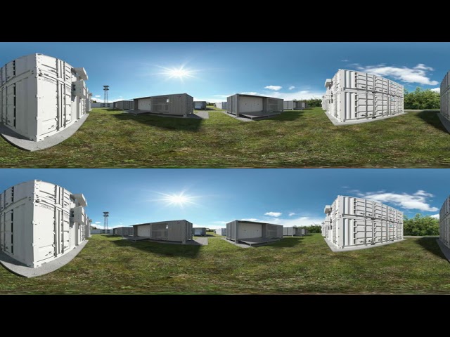 be.storaged - 360° VR tour through our hybrid storage facility in Varel www.energiewendespeicher.de
