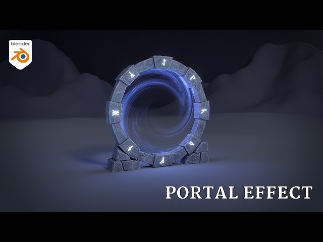 Magic Portal Effect in Blender | Easy Shader Tutorial