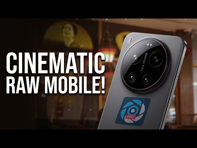 Xiaomi 17 Ultra Shoots CinemaDNG RAW Video! @MotionCam Quick Video Test