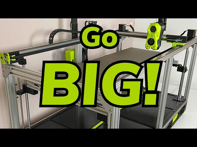 Large DIY 3D printer 2 - completing the build
