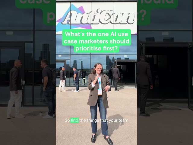 Which AI use case should marketers prioritize first?