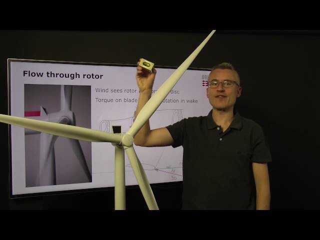 14. Flow and forces around a wind turbine blade